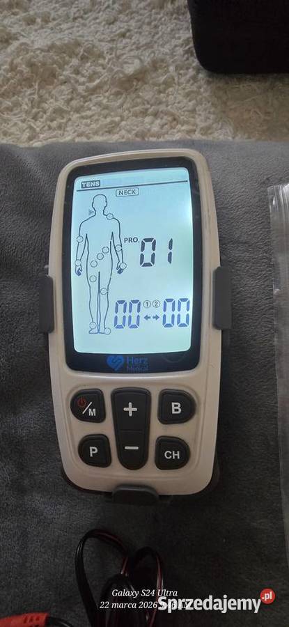 Elektrostymulator Mięśni i Nerwów TENS EMS 60 Pabianice sprzedam