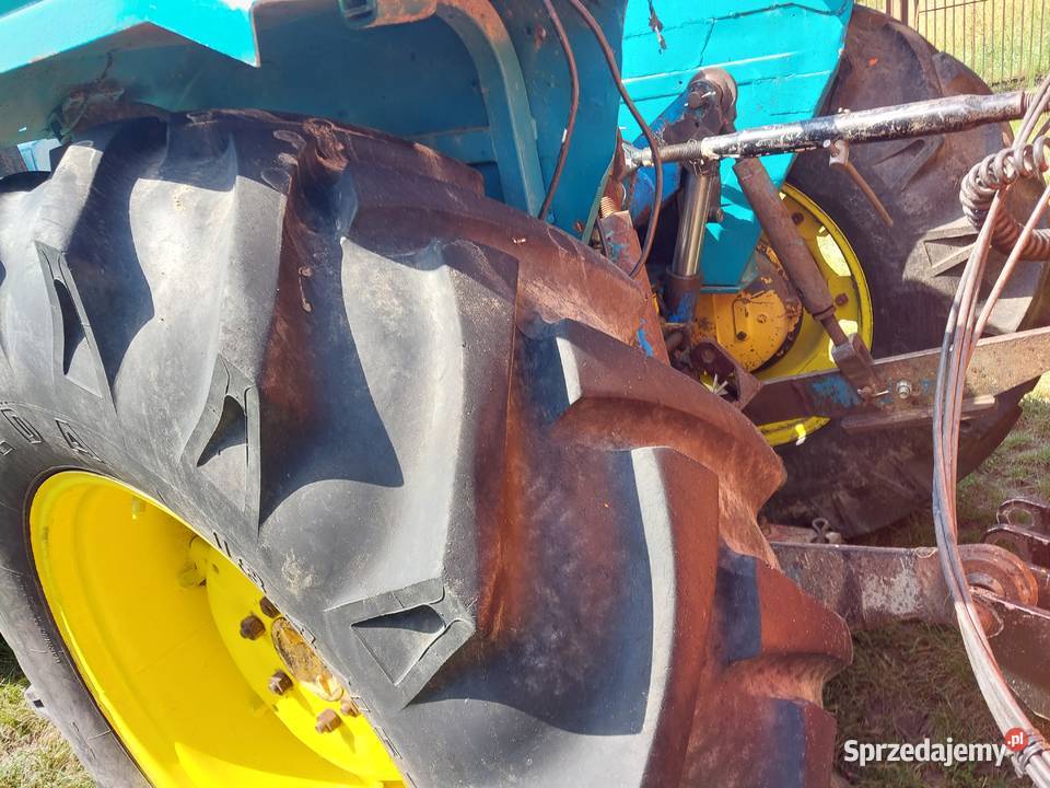 Landini 8830 ciagnik z turem mf Ciągniki Bałtów