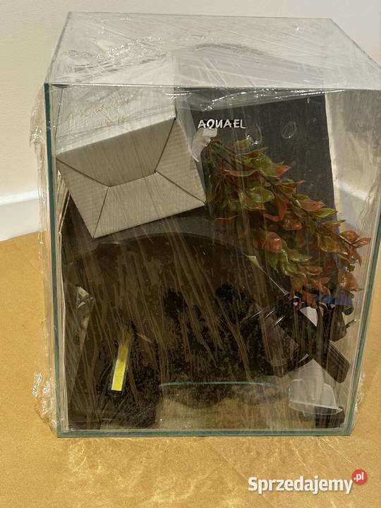 Akwarium Aquael kostka 30 zestaw akcesoria Lublin