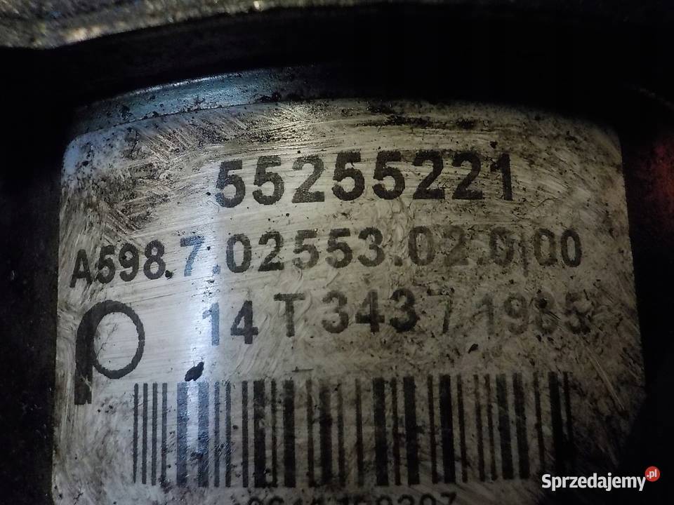 DOBLO II COMBO 13 MJET 13r 90 263A2000 vacum sprzedam