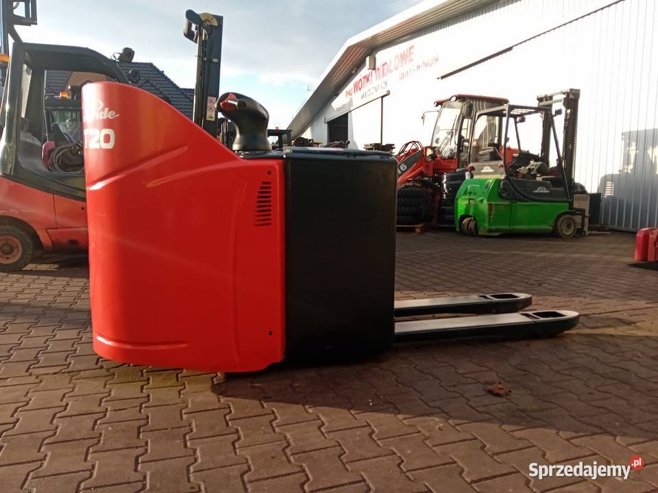 LINDE T20 WÓZEK PALETOWY RYDWAN PALECIAK Wodziczna