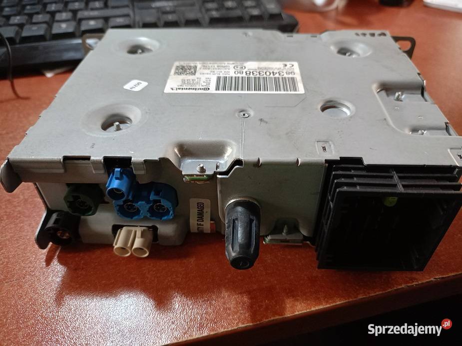 PEUGEOT RADIO NAWIGACJA Z ANTENĄ GPS 9834033880 Słupca