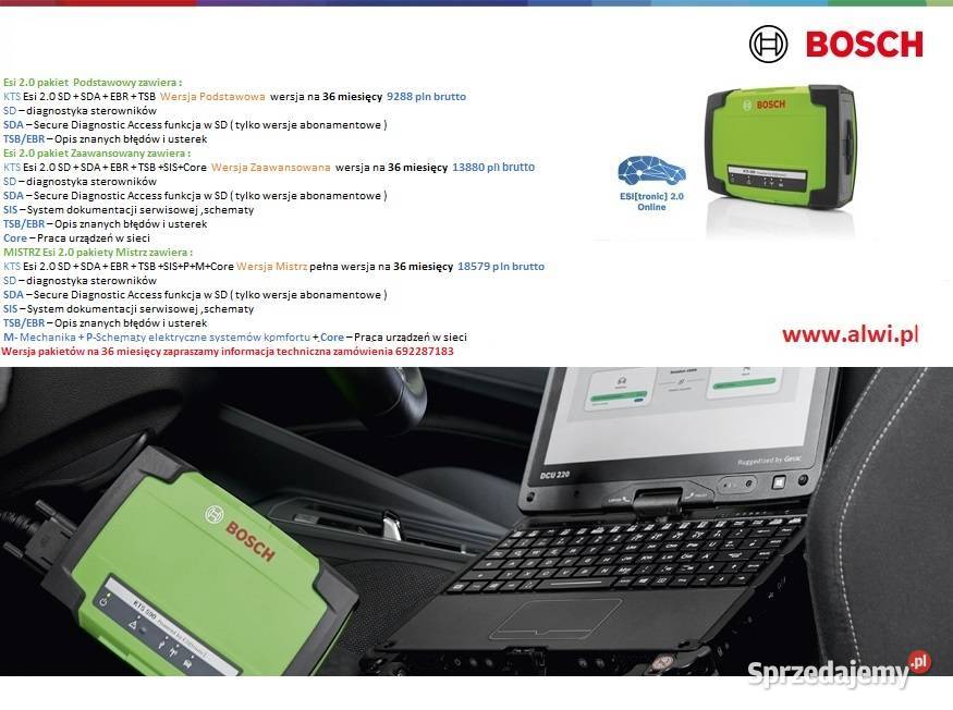 Kts 960 tester Bosch Nowy okazja Passthru Bielsko-Biała