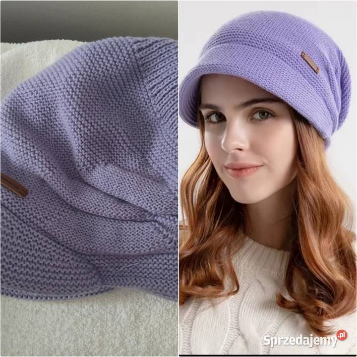 Czapka zimowa z daszkiem Ruciane-Nida