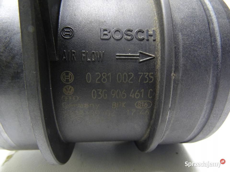 PRZEPŁYWOMIERZ POWIETRZA AUDI A6 C6 LIFT 20 TDI