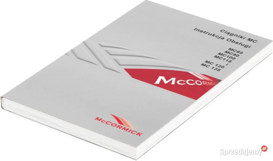 Instrukcja McCormick MC120 MC135 MC 120 135 Szamotuły sprzedam