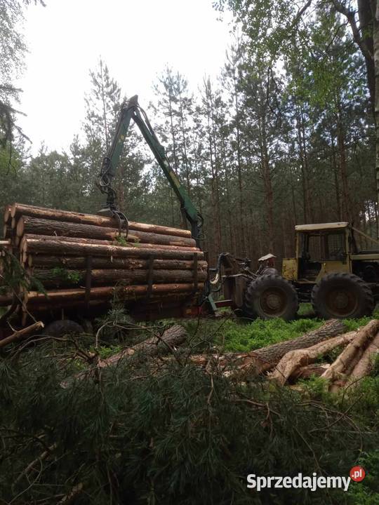Lkt 81 przyczepa leśna more maskiner Świniowice