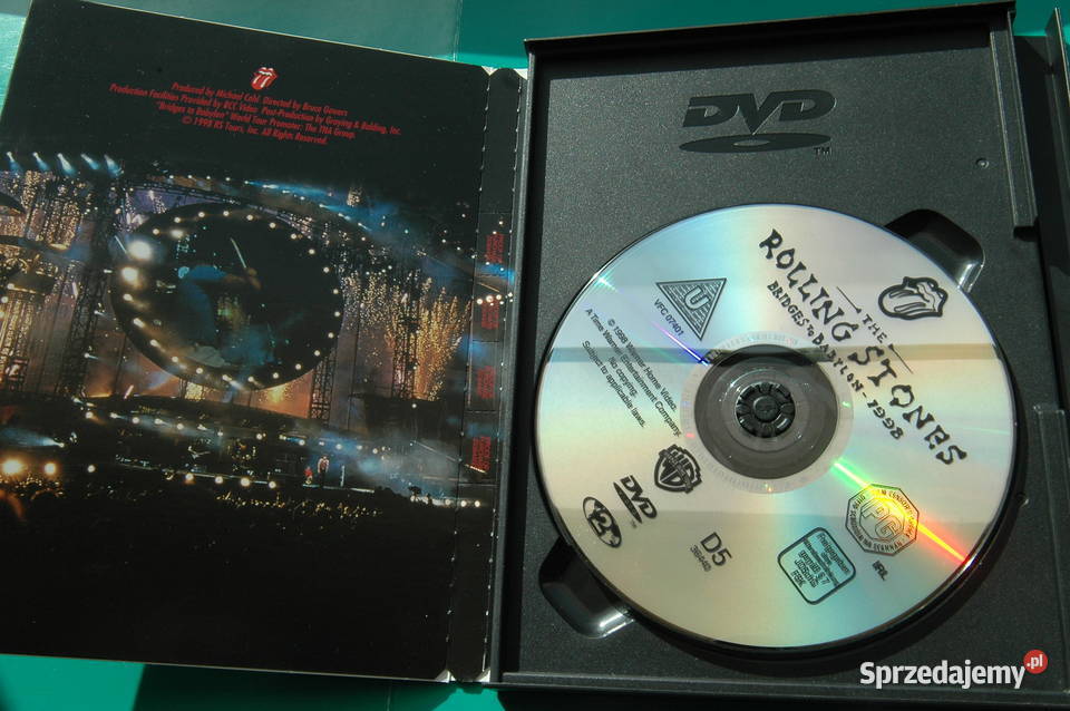 Płyta DVD The Rolling Stones Bridges to Babylon Gdynia