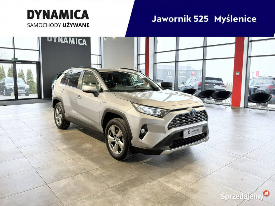 Toyota RAV4 25 hybrid 222 automat 4x4 2019 r garażowany małopolskie Myślenice sprzedam