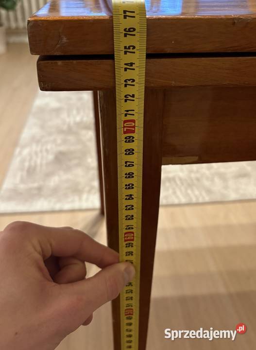 Stół drewniany 77x77 Rozkładany Warszawa