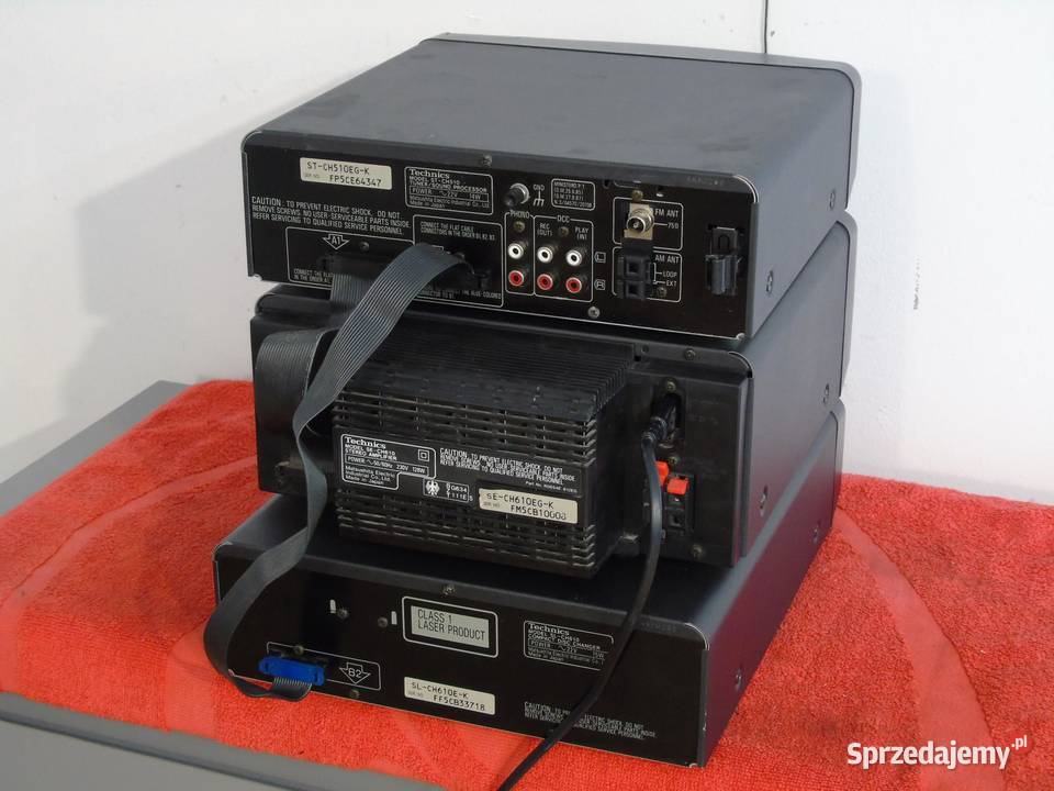 Wieża Technics SE CH510610 sprawna DOSTAWA Jasło sprzedam