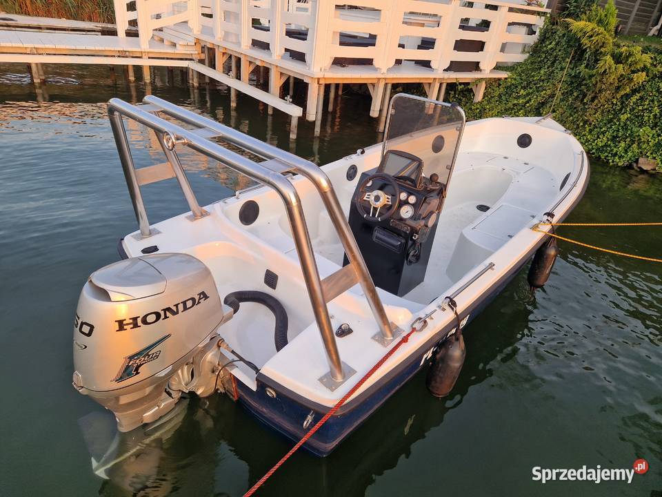 Lódź motorowa motorówka silnik Honda 50 Tarnowskie Góry sprzedam