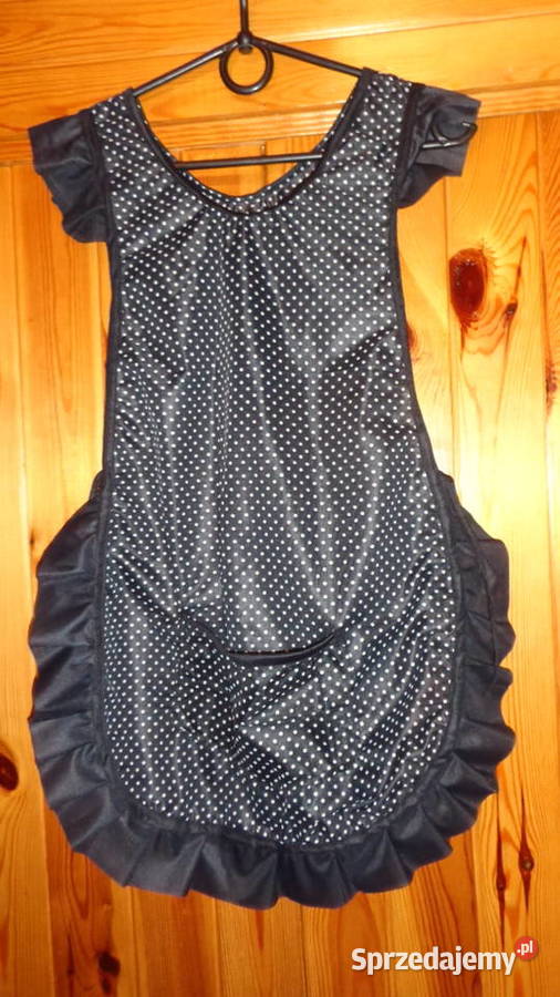 Fartuszek damski młodzieżowy czarny Poznań