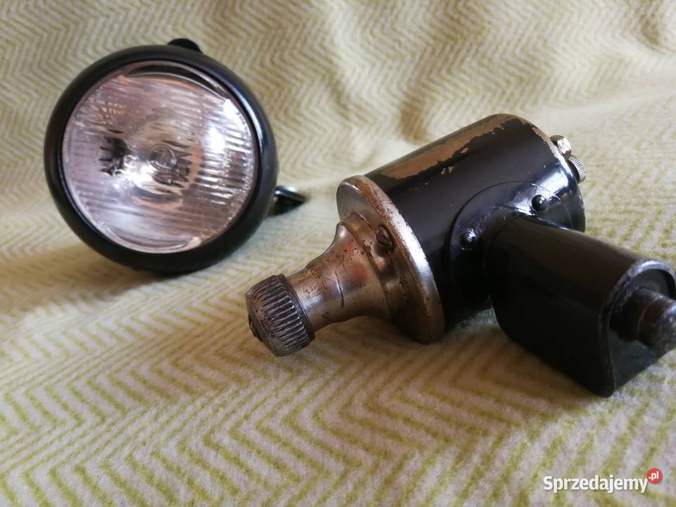 Lampa rowerowa Bosch i dynamo Rotodyn Szczecin sprzedam