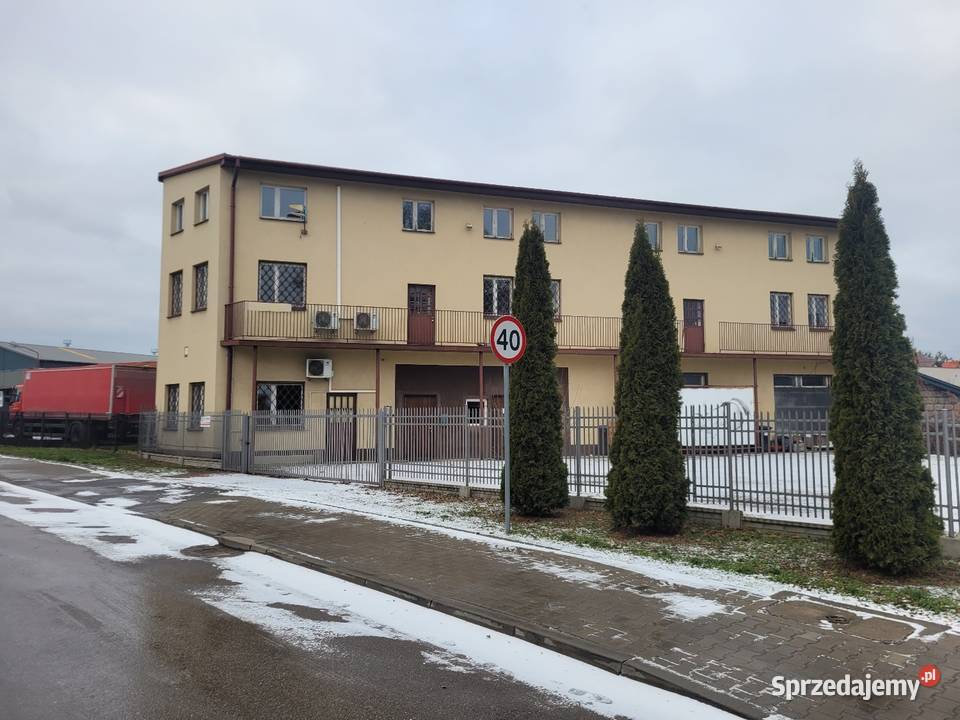 Wynajmę Budynek 450m Plac 1300m Marywilska 30 p-poż mazowieckie Radom