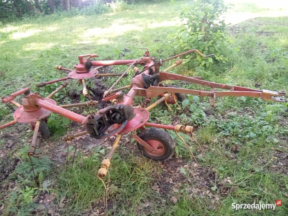 Przewracarka przetrząsarka karuzelowa 4 Siemień