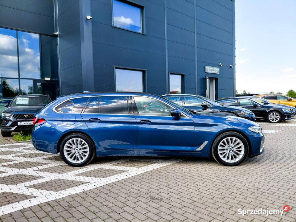BMW SERIA 5 2022r FV23 Skóra LED PodgrzFotele Kraków