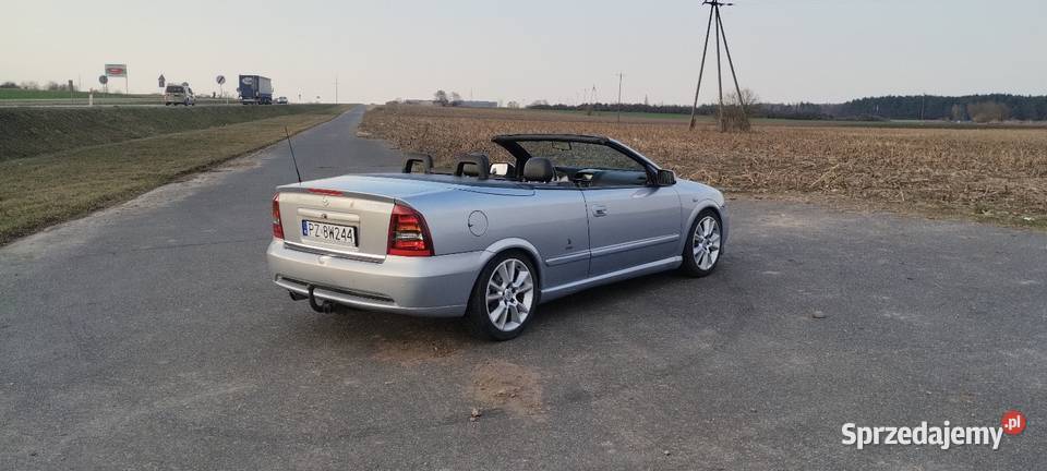 Opel Astra G Cabrio Astra Bertone autoalarm Murowana Goślina