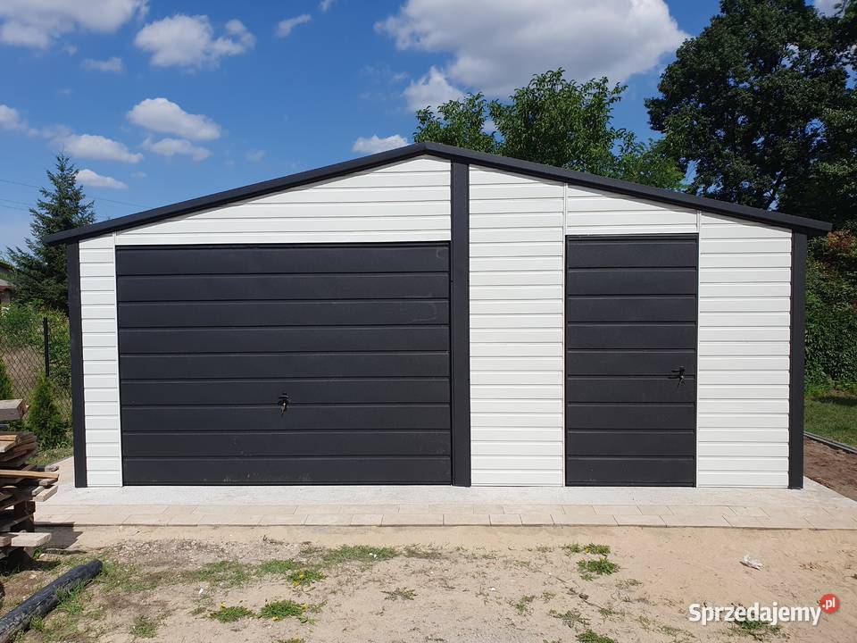 Garaż blaszany garaże na wymiar blaszaki Sprzedaż