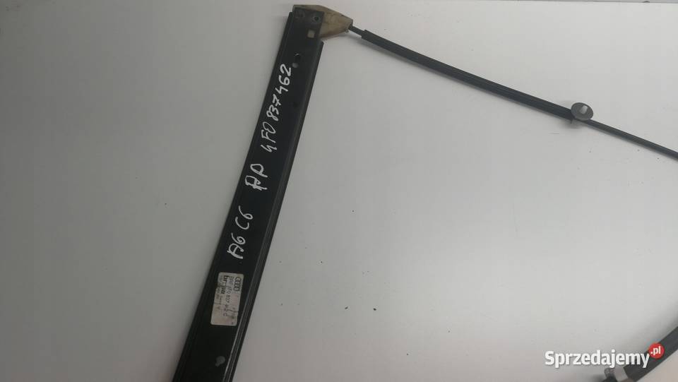 MECHANIZM SZYBY PRAWY PRZÓD AUDI A6 C6 4F0837462 osobowe