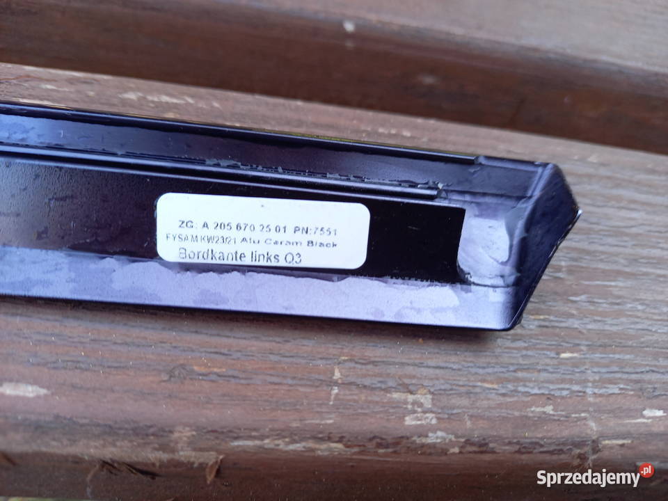 mercedes W205 C63 LISTWA SZYBY LEWY TYŁ osobowe Przemyśl sprzedam