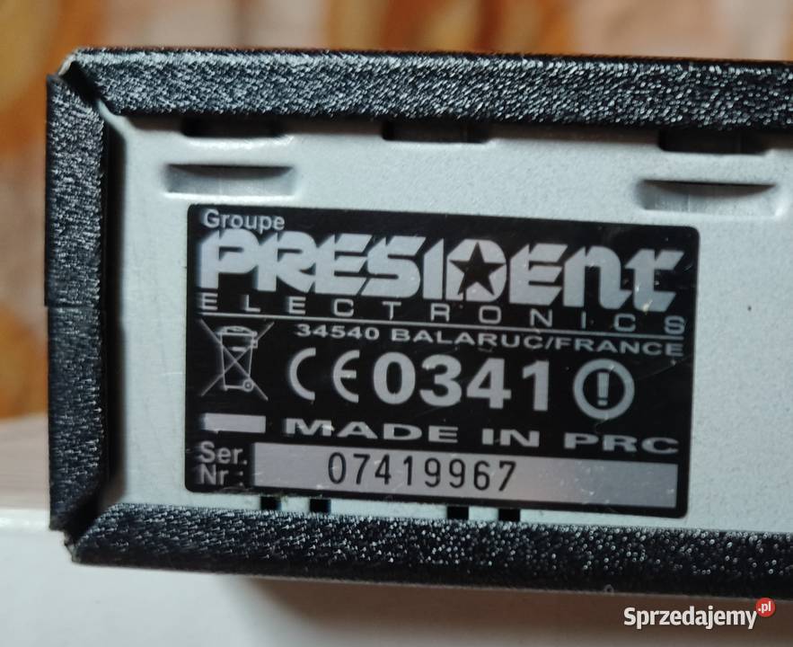 CB radio President Harry II Classic Car audio wielkopolskie Poznań