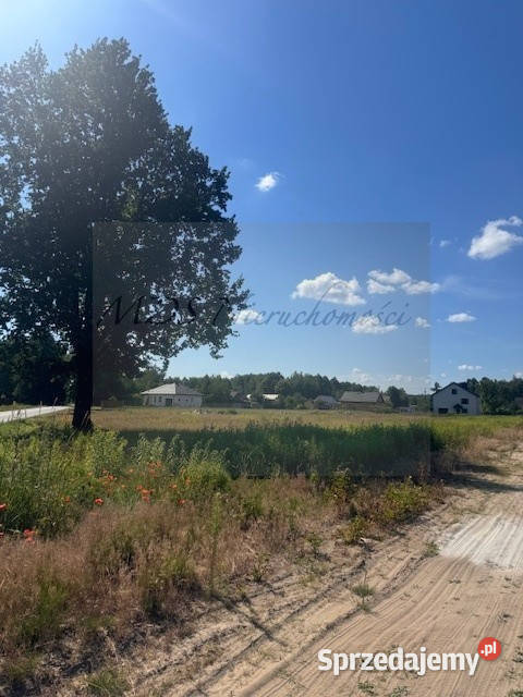 działka na dom Miąse k Tłuszcza media