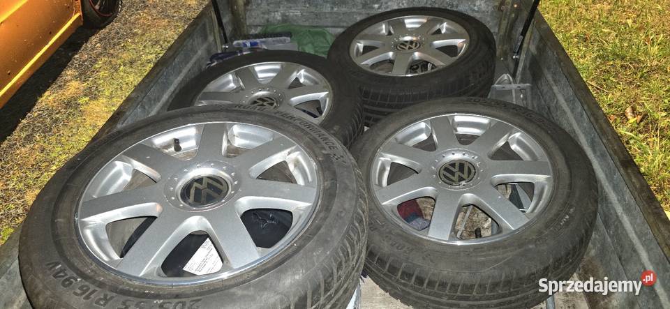 Koła alufelgi 16 5x100 Bora i inn vag opony Ruda Śląska