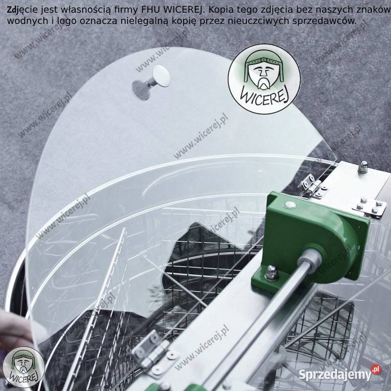 PREMIUM Miodarka 4 ramkowa Diagonalna Pszczelarstwo Jaśliska