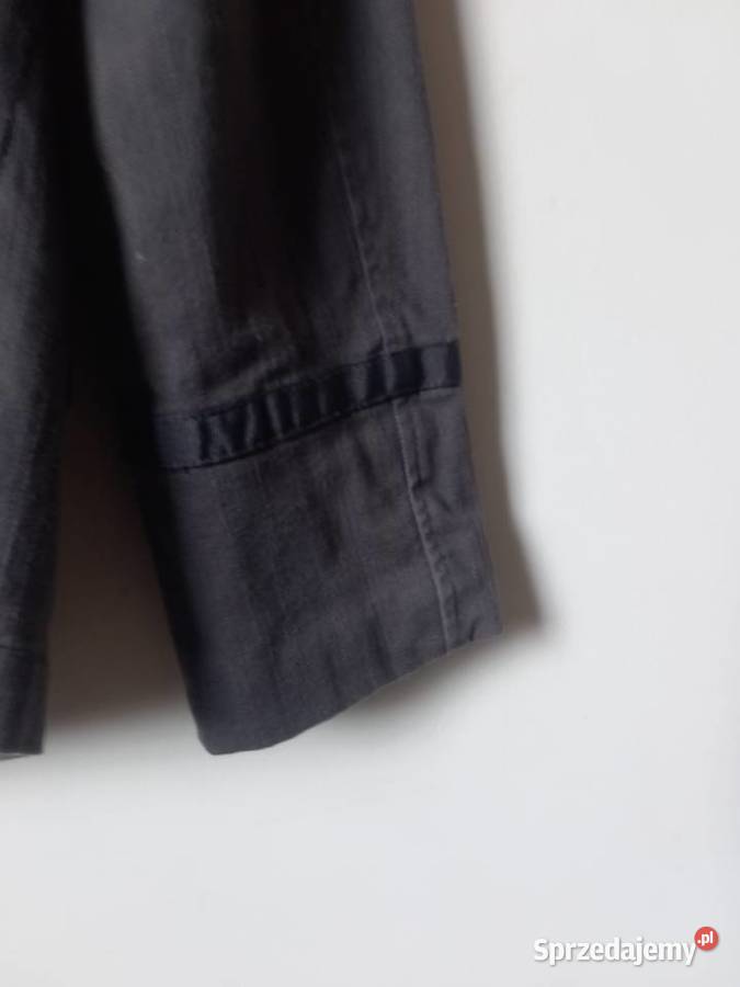 Szara dwurzędowa kurtka przejściowa army jacket Inny materiał Kurtki i płaszcze mazowieckie Warszawa