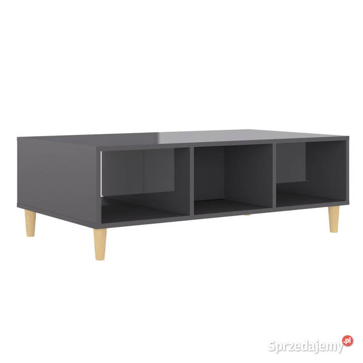 Stolik kawowy szary wysoki połysk 1035x60x35 Warszawa sprzedam