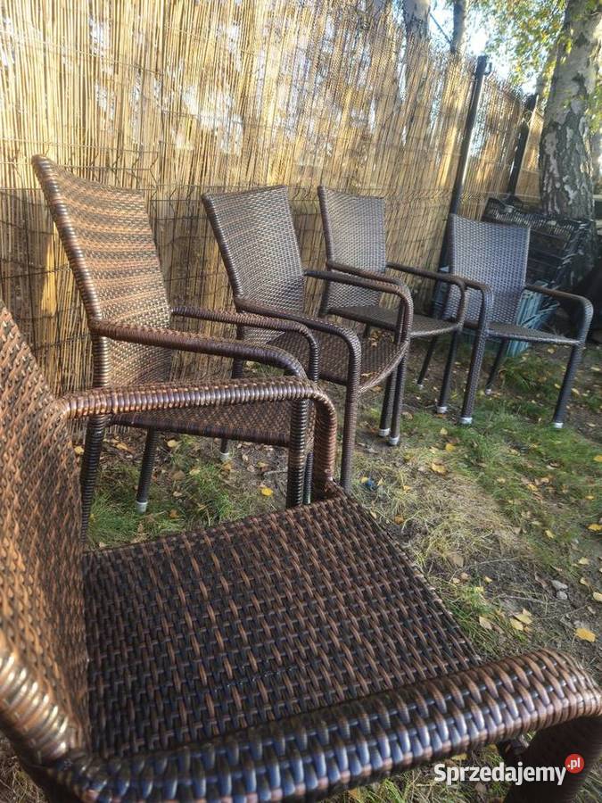 Sprzedam krzesła Technorattan Warszawa