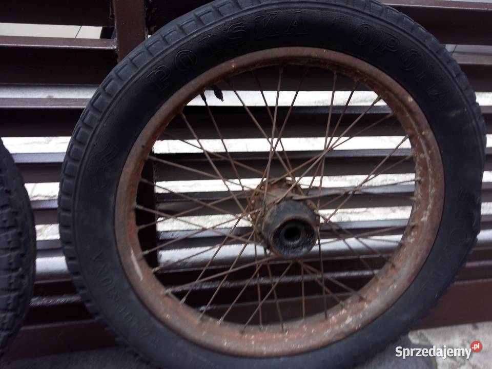 Koła do motocykla zabytkowego Sokół Indian