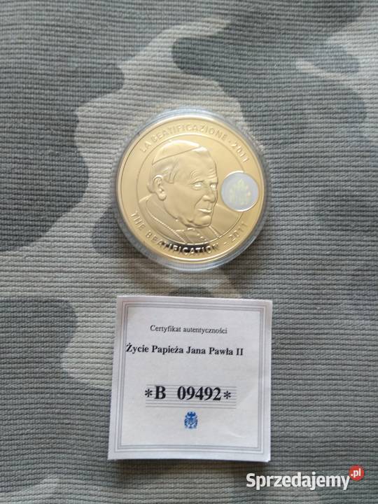23 Medal okolicznościowy beatyfikacja JP 2 sprzedam