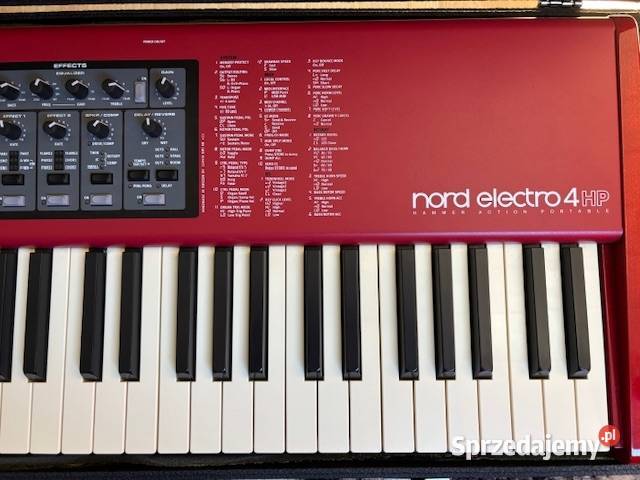 Nord Electro 4 73HP Hammer Action warmińsko-mazurskie Pasłęk
