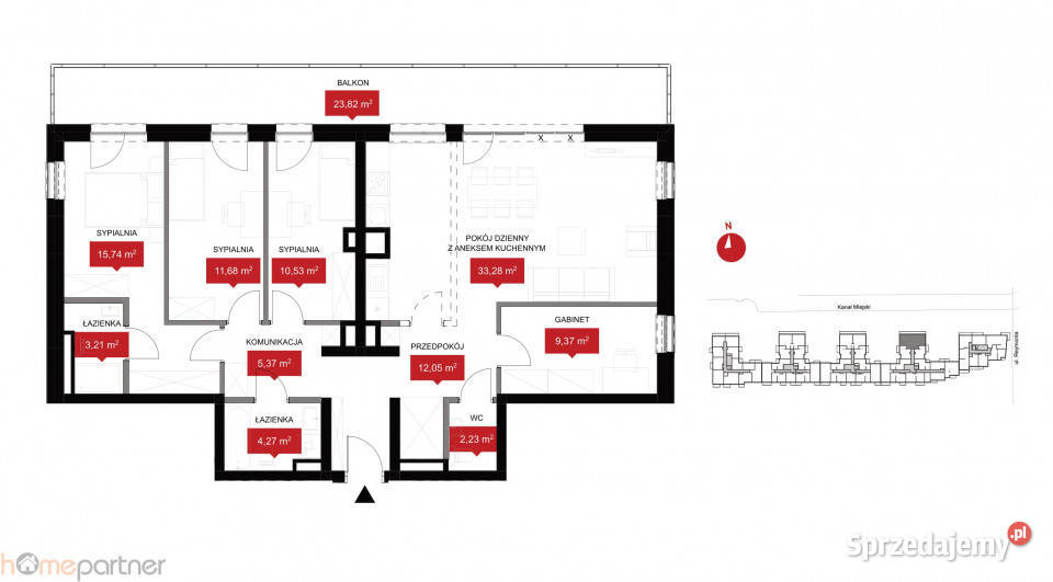 Do sprzedaży mieszkanie Wrocław 1077m2 5pokojowe