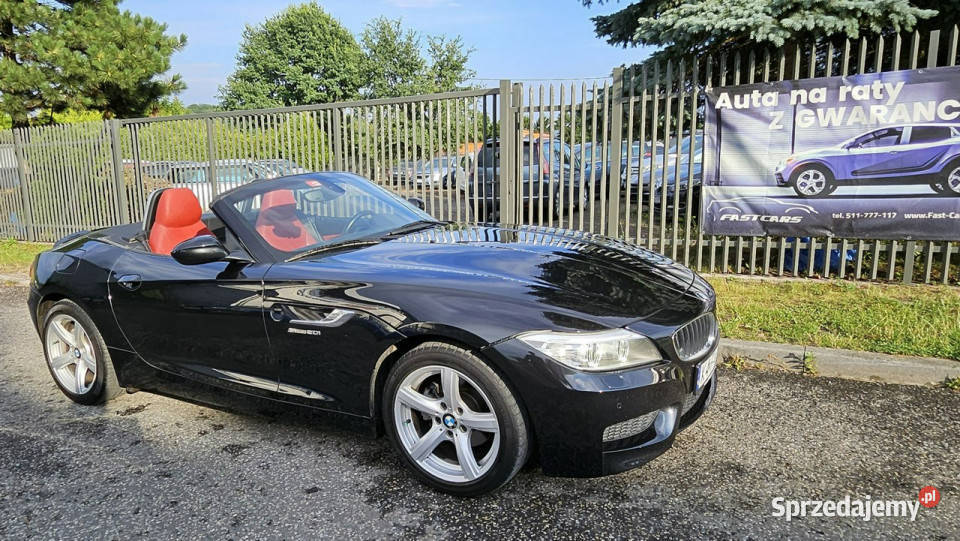 BMW Z4 BMW Z4 cabrio czarna na raty wynajem bez lakier metallic Kraków sprzedam