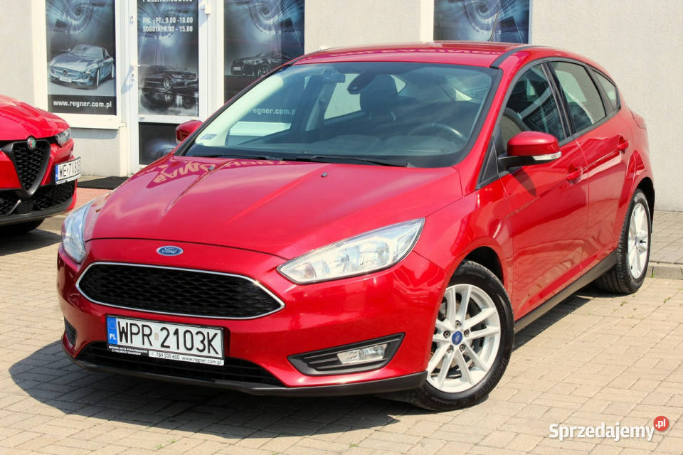 Ford Focus 120 SalonPL LED Tempomat Kamera wielofunkcyjna kierownica Sokołów