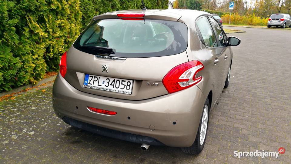 Peugeot 208 Polski Salon TempomatNaviPartronic5 208 zachodniopomorskie Szczecin sprzedam