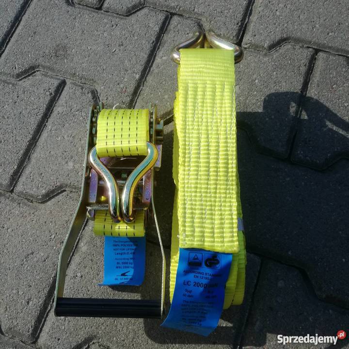 Pasy transportowe NOWE 10 metrów 5 Ton Klamra Kamień Pomorski