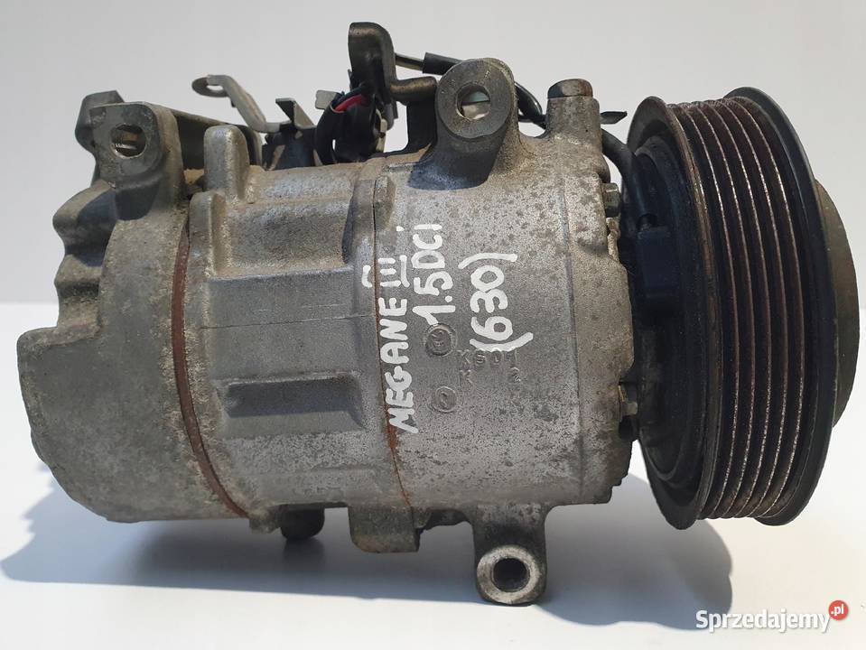 SPRĘŻARKA KLIMATYZACJI Renault Megane III 15 DCI Rudka