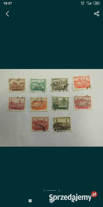 Znaczki 1960 sprzedam