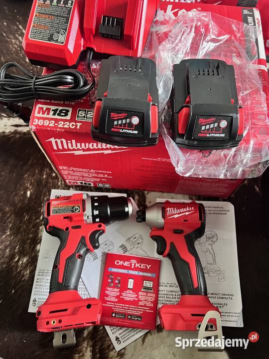 Milwaukee FUEL zestaw elektronarzędzi M18 2 USA Szaflary