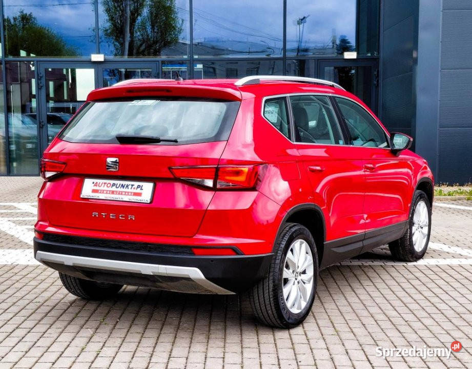 SEAT Ateca 2020r FV23 SalonPL ASO BLIS Alcantara 1498cm3 Kraków