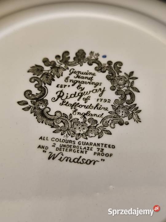 Zestaw kawowy angielski Ridgway Windsor Chełm