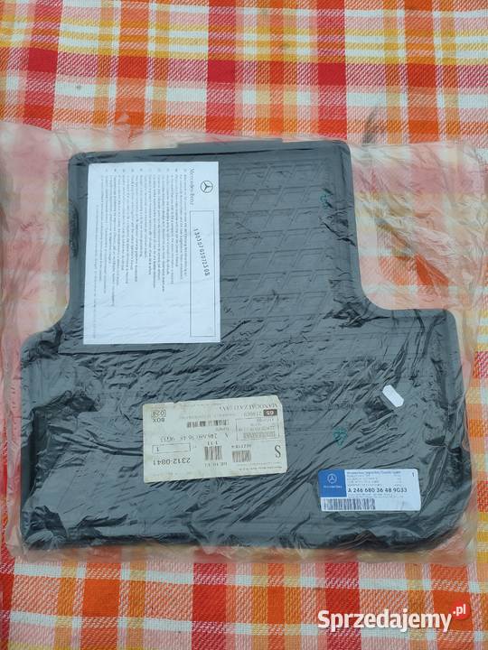 Dywaniki OE gumowe Mercedes W176 W117 W246 Dywaniki Bolewice