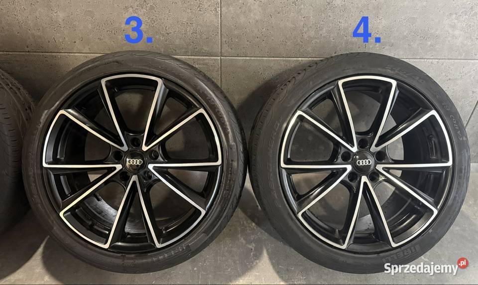 19 Audi A4 A5 A6 felgi koła komplet 5x112 ET30 Samochodowe Lubasz