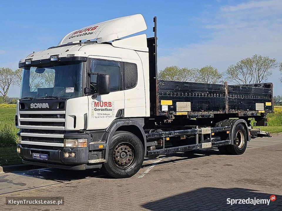 Scania P114380 4X2 GERMAN TRUCK system BDF 2004 pełny VAT Samochody ciężarowe sprzedam