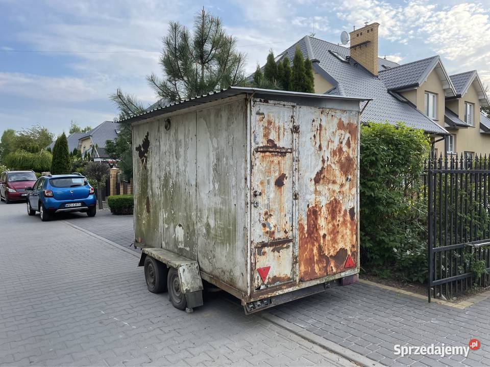 Przyczepa kontenerowa gastronomiczna socjalna