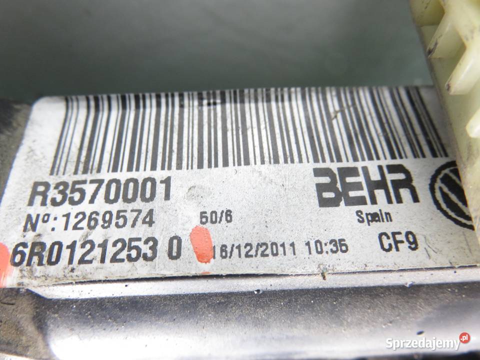 CHŁODNICA WODY SEAT IBIZA IV 16 TDI 6R01212530